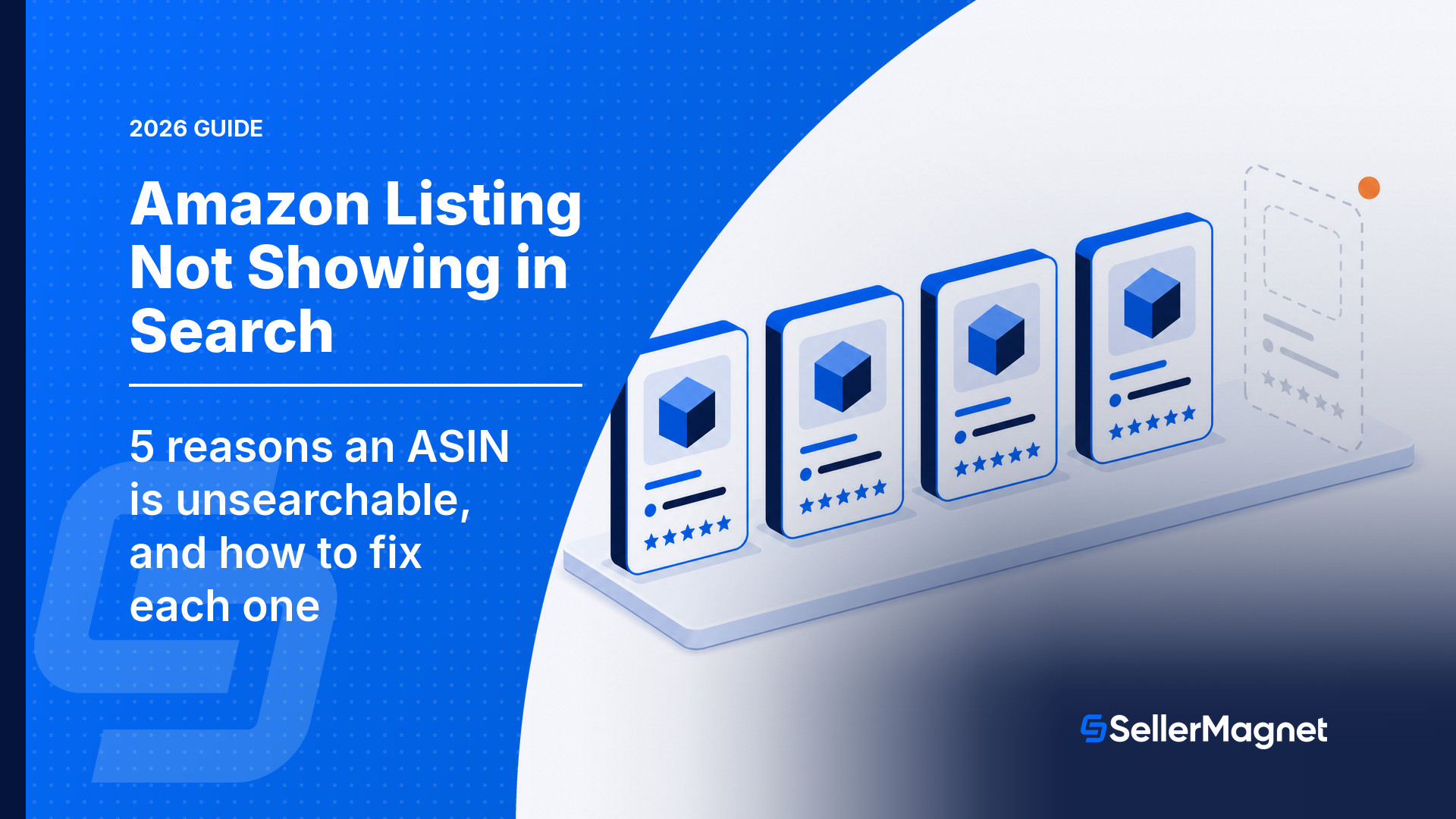 Listing Amazon non visibile nelle ricerche: 5 cause e soluzioni